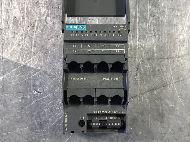 Used SIEMENS 6GK5208-0BA00-2AF2 Misc Electrical & Power Parts British Columbia CA | Lenmark #254291