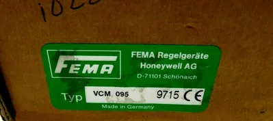 NEW FEMA HONEYWELL VCM-095 PRESSURE SENSORS VCM095