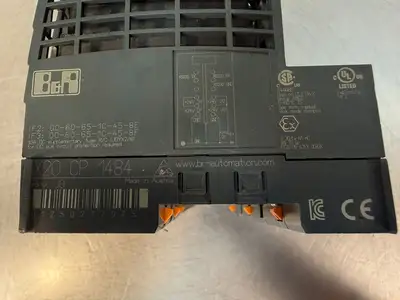 B&r Automation Central Unit X20 CP 1484 Rev J0 (4.1.1)