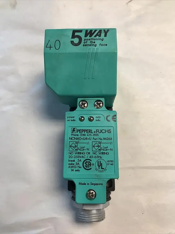 New | in-Stock PEPPERL FUCHS 86263 Industrial Controls Ohio US | Surplus Asset Holdings #1235674