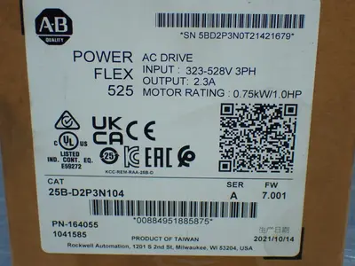 NEW ALLENBRADLEY 25BD2P3N104