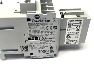 Used ALLEN BRADLEY 100-C09*400 PLC Contactors | Maverick Industrial Sales #1100062