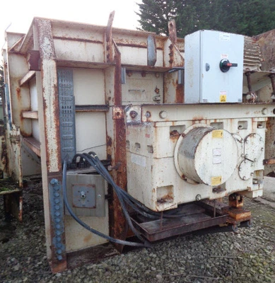 10,000 L S/S Solitech S/S U Trough Mixer 45 kW