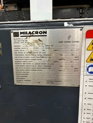 2015 CINCINNATI MILACRON MS725 Injection Molding Horizontal/Vertical | Machinery Network (3)