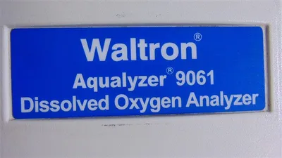 Waltron Aqualyzer 9061 Dissolved Oxygen Analyzer Used