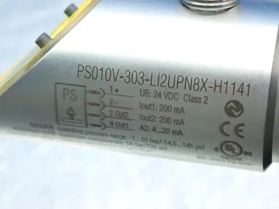 New | in-Stock TURCK PS010V303LI2UPN8XH1141 Pressure Transmitters Ohio US | HGR 24 #872953