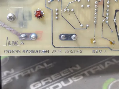 Orion 2B01 Water Monitor Signal Output Board 3988 802042 Used