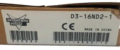NEW SEALED AUTOMATION DIRECT D3-16ND2-1 INPUT MODULE D316ND21