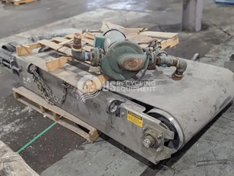 Used INDUSTRIAL MAGNETICS 94" CROSSBELT MAGNET Magnetic Separators | US Recycling Equipment #474611