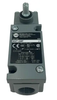 ALLEN BRADLEY 802T-AMP LIMIT SWITCH SER. J 802TAMP NEW, SURPLUS