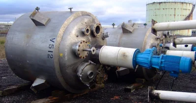 4,500 L  S/S JKTD  Reactor 11 Kw