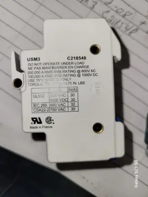 USED Ferraz Shawmut + Mersen USCC31