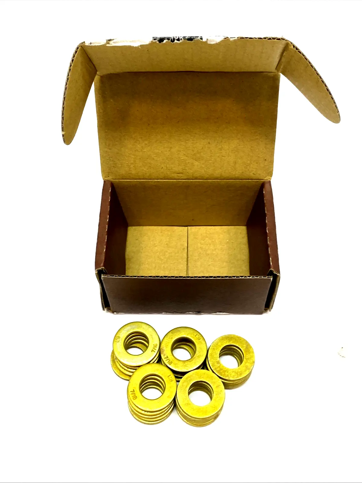 USED MCMASTER-CARR TENSION FLAT WASHERS 7/16"