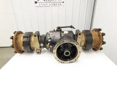 Hyster E80XN Forklift Front Dual Wheel Drive Axle Assembly 8-Lug Off E80XN