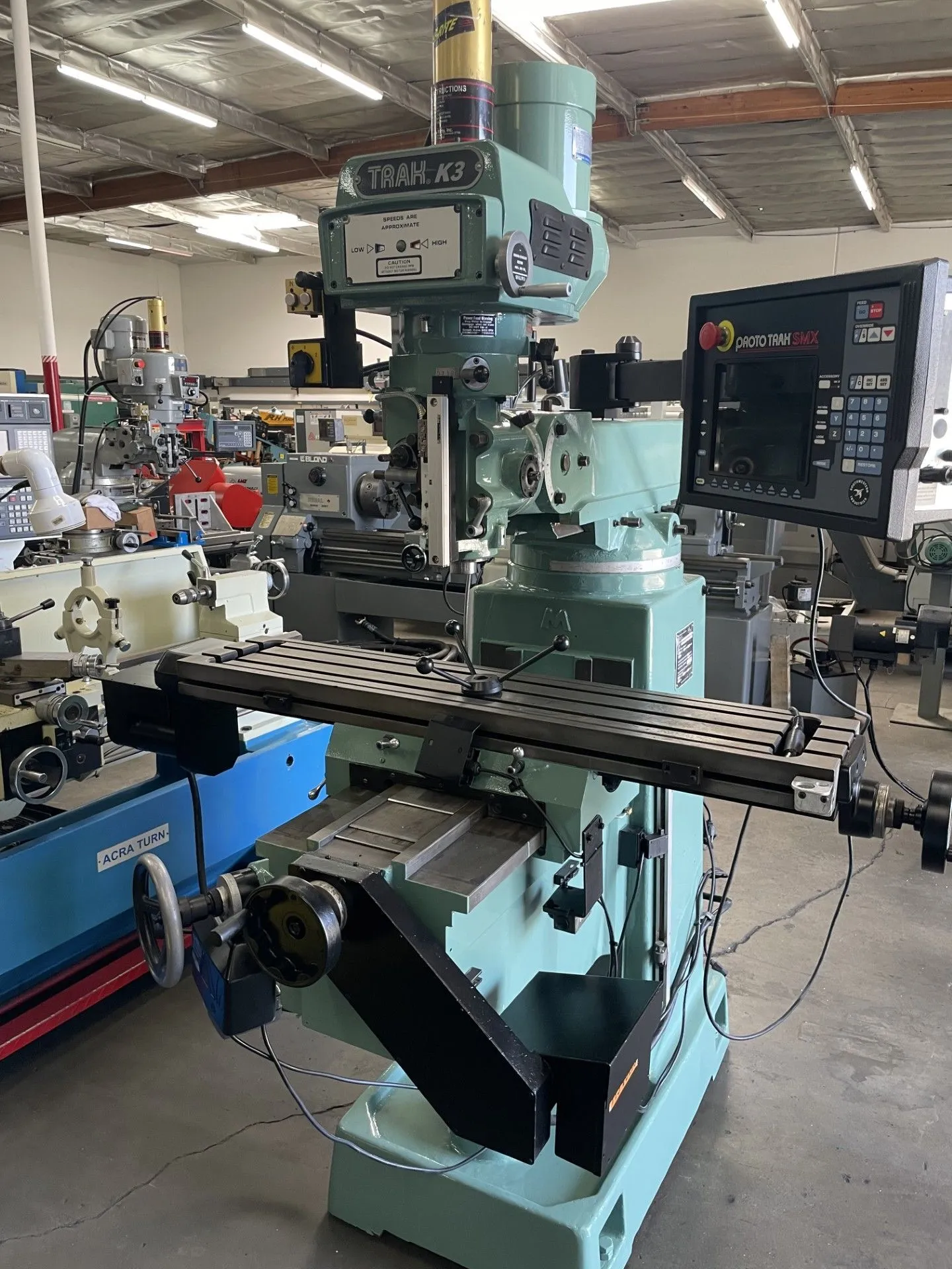 Used 2007 SOUTHWESTERN TRAK K3SX Vertical Mills California US | Wheeler Machinery Sales #1135455