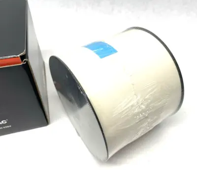 USED LABELTAC PRO MODEL HIGH PERF. 10 YEAR VINYL LABEL CLEAR 4" X 150'/ROLL