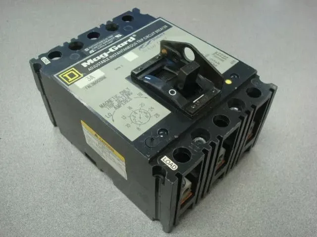Square D FAL3600311M Mag-Gard Circuit Breaker 3 Amps 600VAC Used