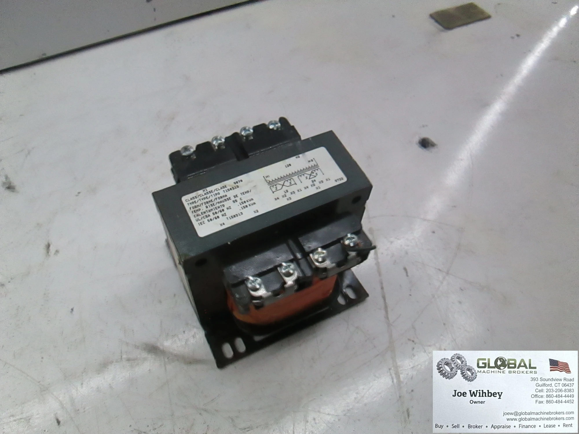 Square D Electric T150D13 Transformer Control .150KVA/ 120V-12/24V