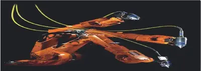 USED TRUMPF  - KUKA YAG LASER BEAM WELDING ROBOT