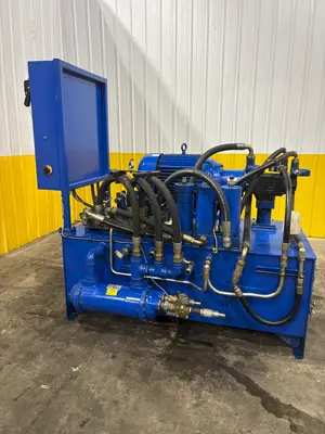 75 HP HYDRAULIC PUMP SYSTEM WITH THERMAL TRANSFER HEAT EXHANGER : YOBRO #24407