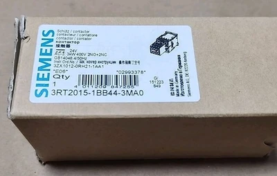 NEW Siemens 3RT2015-1BB44-3MA0