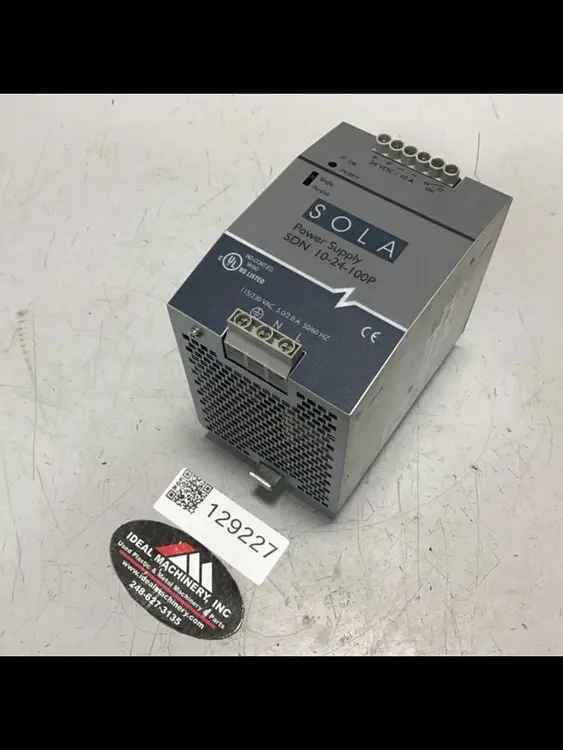 Used SOLA SDN10-24-100P Power Supplies Michigan US | Ideal Machinery #920729