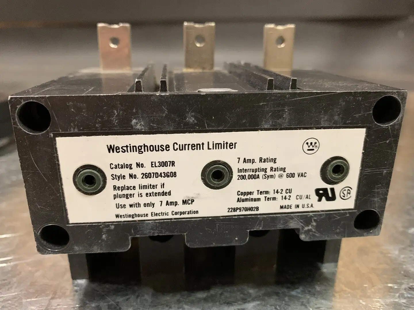 USED WESTINGHOUSE EL3007R
