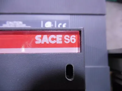 ABB S6H-D SACE S6 Molded Case Switch 800 Amps 600VAC without key Used