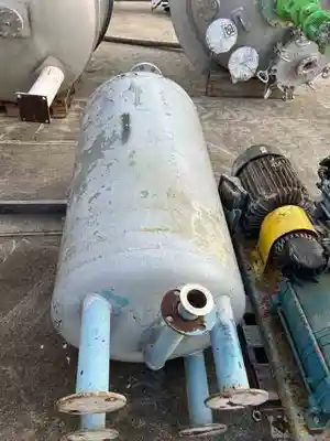100 gal m&m welding ss pressure vessel