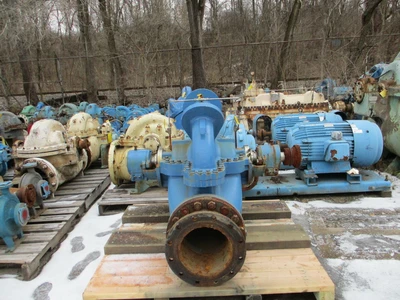 ITT AC Pump 9600 12x8-27 CD4M, Impeller Diameter 24.20"