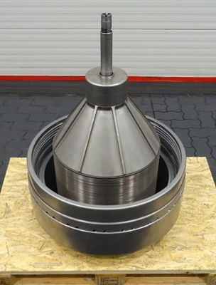 GEA Westfalia 25,000 LPH milk and cream pasteurization plant.