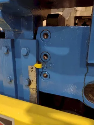 METFORM 24" X 1/4"  HI PRECISION BACKED UP COIL STRAIGHTENER STRIP  (14555) LEVELERS (ROLLER / PLATE & STRETCH) | Machinery International LLC (21)