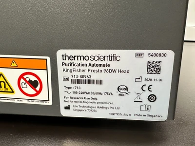 USED Thermo Presto