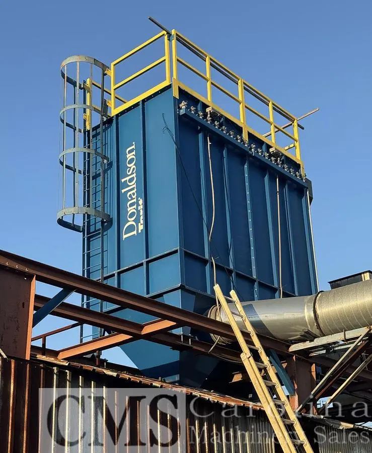 USED DONALDSON TORIT MODULAR BAGHOUSE DUST COLLECTION SYSTEM