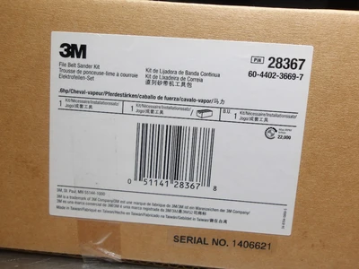 3M 6HP File Belt Sander Kit 28367 (STK)