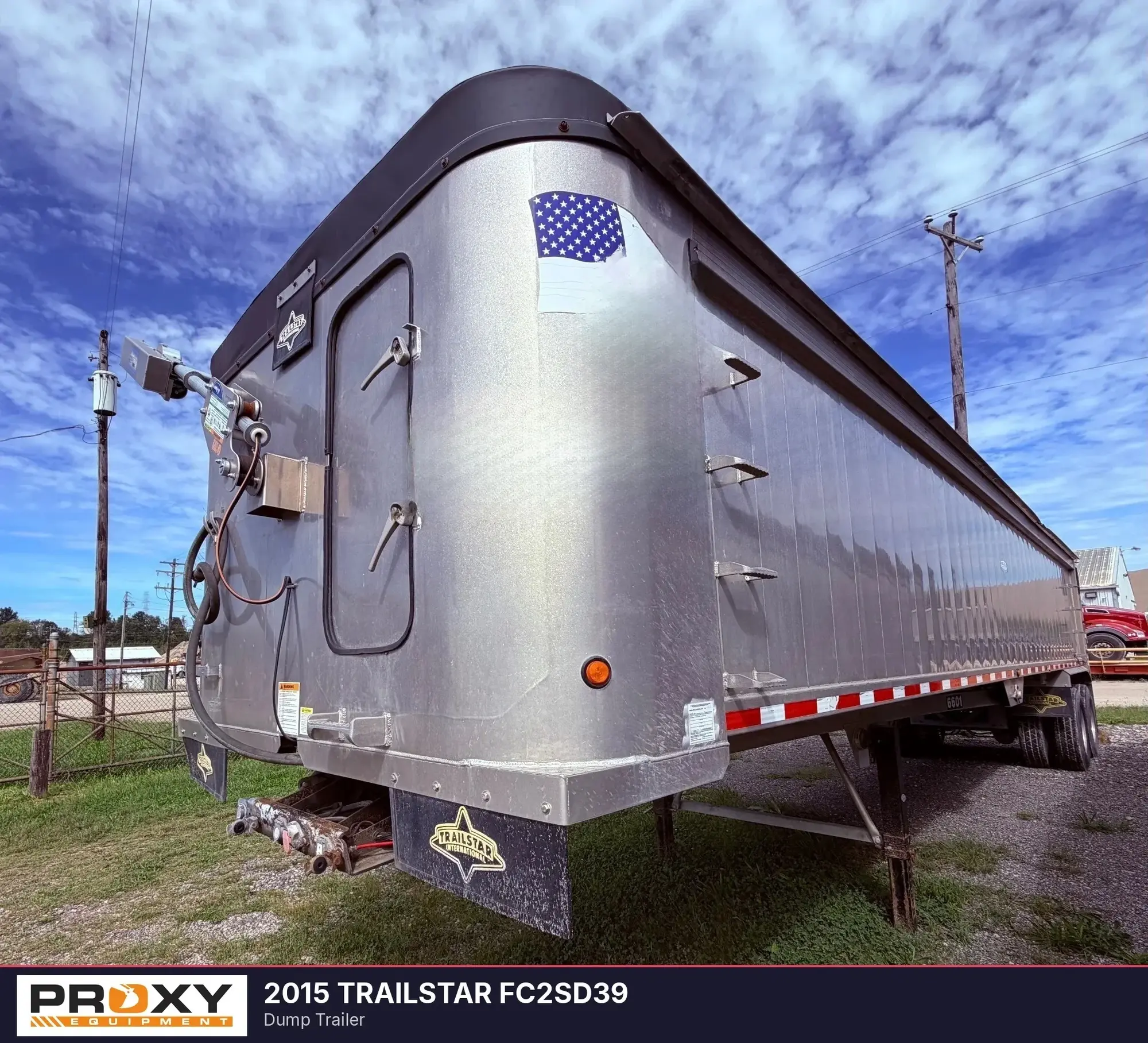 Used 2015 TRAILSTAR FC2SD39 Dump Trailers Ohio US | Proxy Equipment #1498217