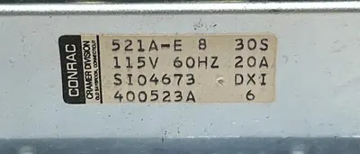 Used CONRAC 521A-E Misc Electrical & Power Parts Ohio US | Surplus Asset Holdings #1242021