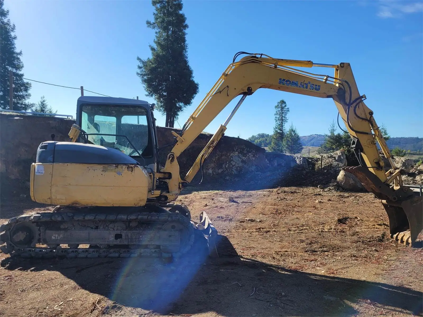 USED 2006 KOMATSU PC78MR-6