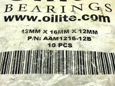 New | in-Stock Oilite AAM1216-12B Bearings Michigan US | Maverick Industrial Sales #1401593
