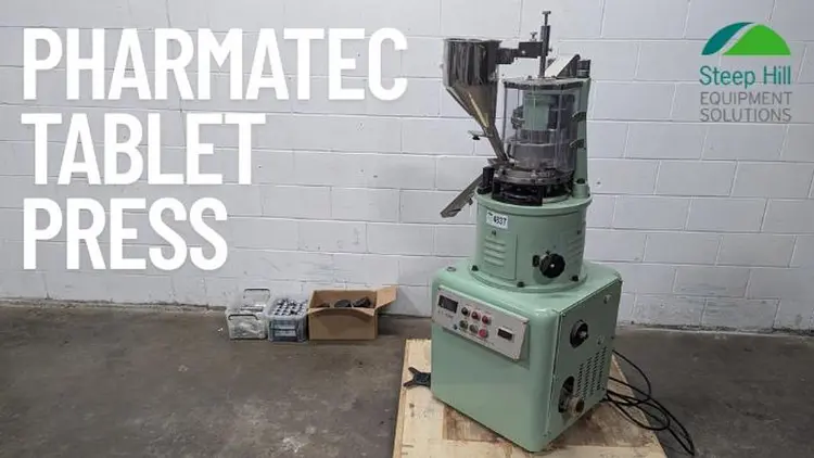 Used 2019 PHARMATEC _UNKNOWN_ Tablet Presses British Columbia CA | Steep Hill Equipment Solutions #774353