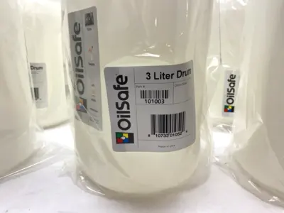 NEW OILSAFE 3 LITER DRUM 810733010524