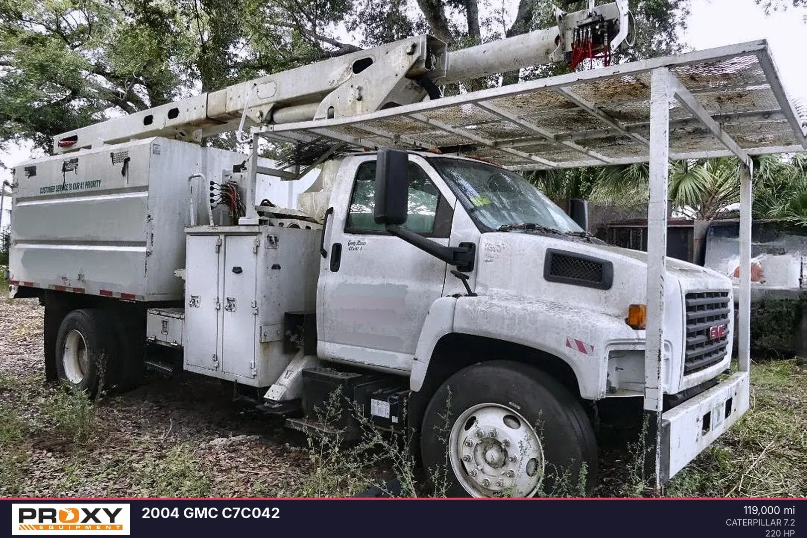Used 2004 GMC C7C042 Bucket (boom) trucks Florida US | Proxy Equipment #1377813