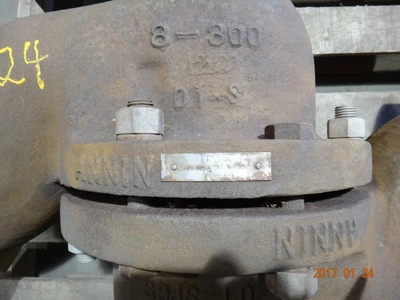 Annin 8", Class 300, 420 Control Valve