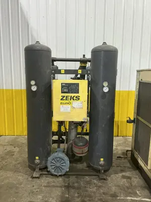 400 SCFM ZEKS MODEL #400ZBA34MODA COMPRESSED AIR DRYER: YOBRO #25150