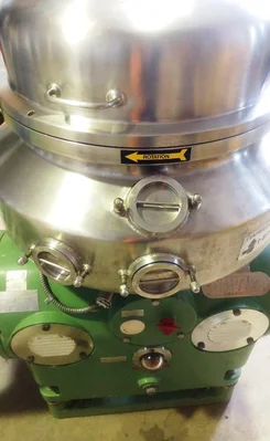 Westfalia HDB 50-06-006 nozzle centrifuge, 316SS.