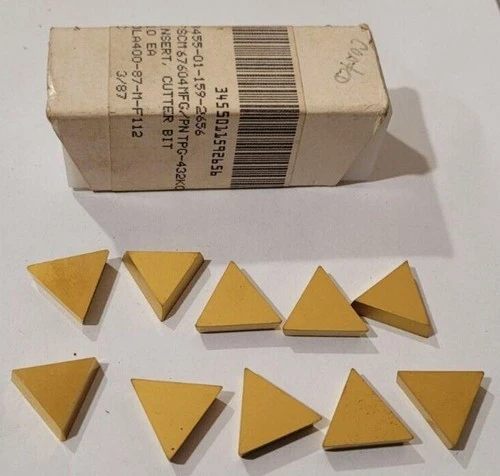 10 Pcs TPG 432 KC810 Coated Cutter Bit Carbide Inserts Cutting Tools