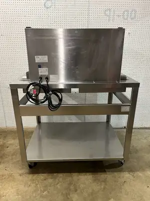 Used Marshall Used Marshall 145486SS Commercial Stainless Deep Fryer Warming Dump Station 120V - FG Restaurant Equipment (Miscellaneous) Illinois US | Falcon Restaurant Supply #1375108