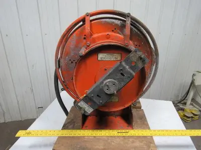 GLEASON REEL MMD Cable Reel W/ 50' 6/4 Cable Mill Duty