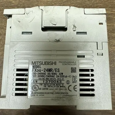 Used MITSUBISHI FX3G-24M Programmable Logic Controllers Ohio US | Surplus Asset Holdings #1241990