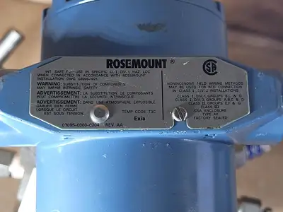 Used ROSEMOUNT 3095MA2CA0010AA00NDBS5 Misc Electrical & Power Parts British Columbia CA | Lenmark #836426